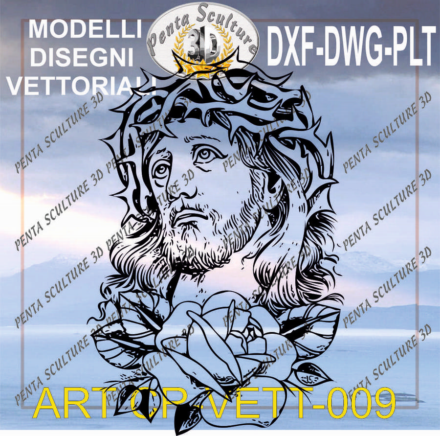 Cristo__file_vettoriale_modello_crs_009_eps_dwg_dxf_plt