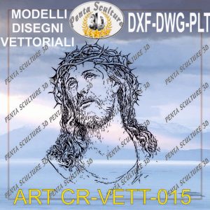 Cristo file vettoriale modello CR 015 eps dwg dxf plt