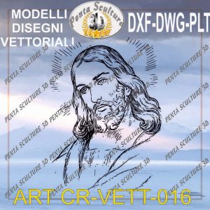Cristo file vettoriale modello CR 016 eps dwg dxf plt