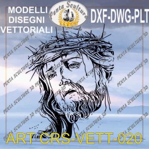 Cristo file vettoriale modello CR 020 eps dwg dxf plt