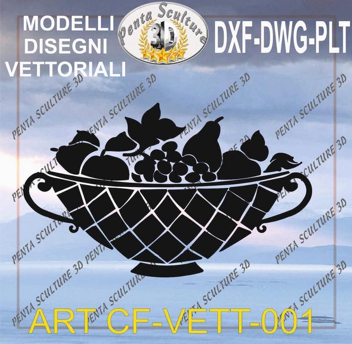 Cesta_di_fruta_file_vettoriale_modello_CF_-_VETT_001_eps_dwg_dxf_plt
