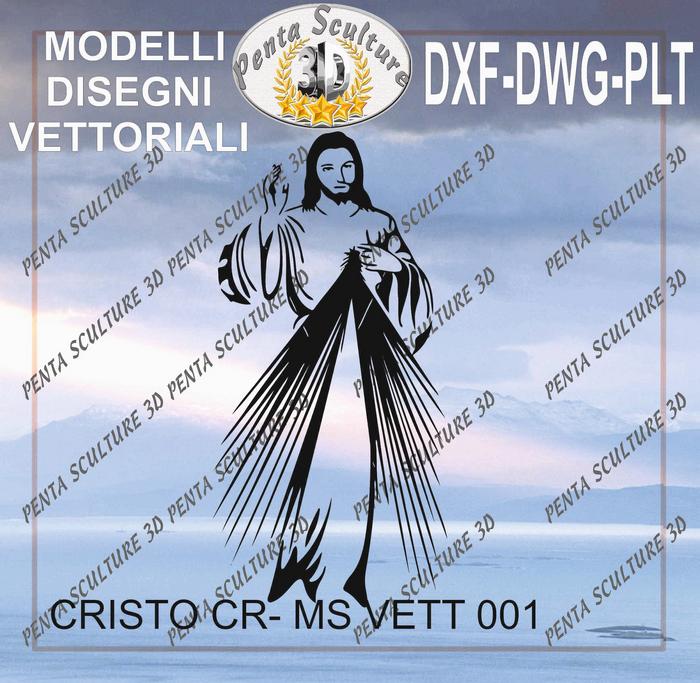 Cristo_file_vettoriale_modello_001_eps_dwg_dxf_plt