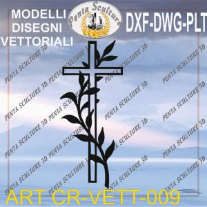 Croci file vettoriali modello CR-VETT 009 eps dwg dxf plt