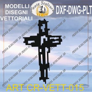 Croci file vettoriali modello CR-VETT 015 eps dwg dxf plt