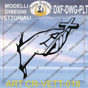 Croci file vettoriali modello CR-VETT 018 eps dwg dxf plt
