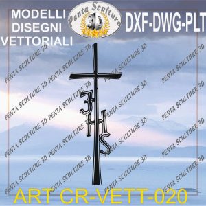 Croci file vettoriali modello CR-VETT 020 eps dwg dxf plt