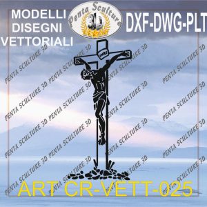 Croci file vettoriali modello CR-VETT 025 eps dwg dxf plt