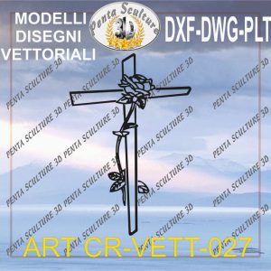Croci file vettoriali modello CR-VETT 027 eps dwg dxf plt