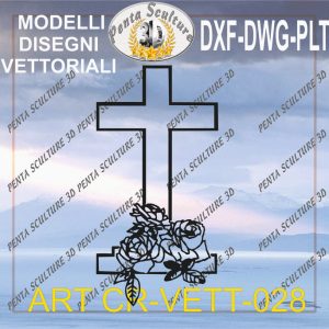 Croci file vettoriali modello CR-VETT 028 eps dwg dxf plt