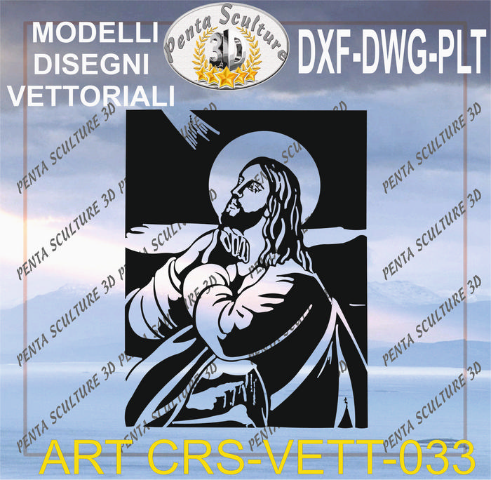 Cristo_file_vettoriale_modello_crs_033_eps_dwg_dxf_plt