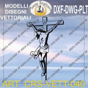 Cristo file vettoriale modello CRS 040 eps dwg dxf plt