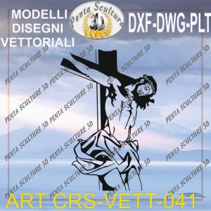 Cristo file vettoriale modello CRS 041 eps dwg dxf plt