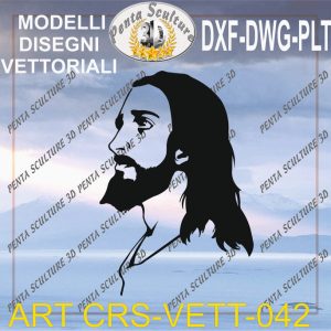 Cristo file vettoriale modello CRS 042 eps dwg dxf plt