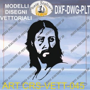 Cristo file vettoriale modello CRS 045 eps dwg dxf plt