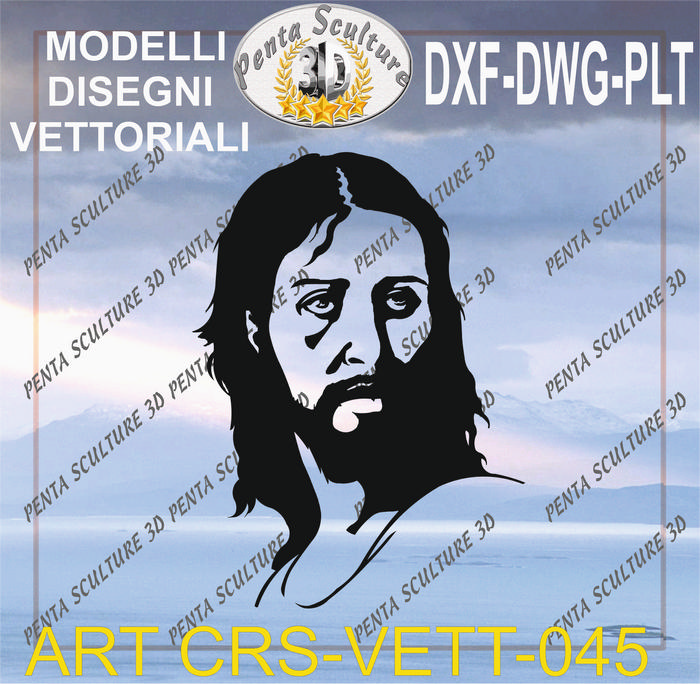 Cristo_file_vettoriale_modello_crs_045_eps_dwg_dxf_plt