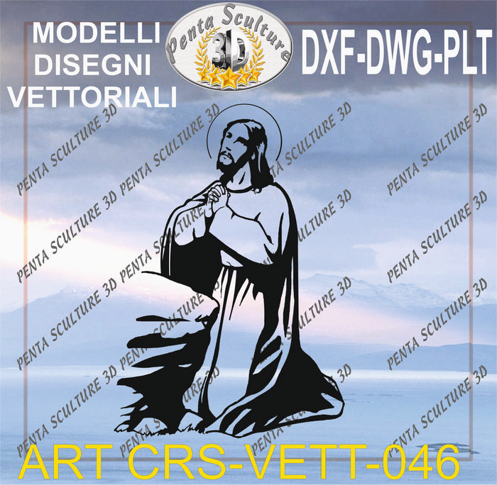 Cristo_file_vettoriale_modello_crs_046_eps_dwg_dxf_plt