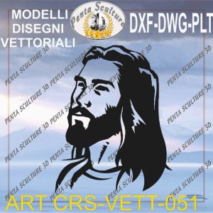 Cristo file vettoriale modello CRS 051 eps dwg dxf plt