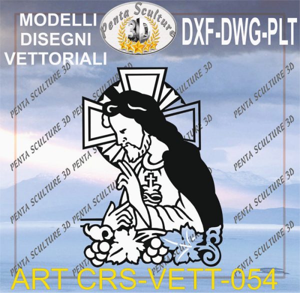 Cristo_file_vettoriale_modello_crs_054_eps_dwg_dxf_plt