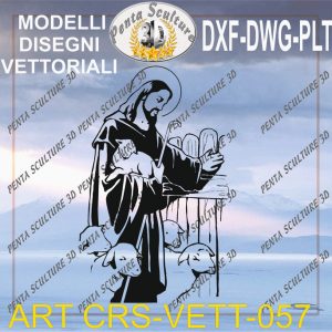 Cristo file vettoriale modello CRS 057 eps dwg dxf plt