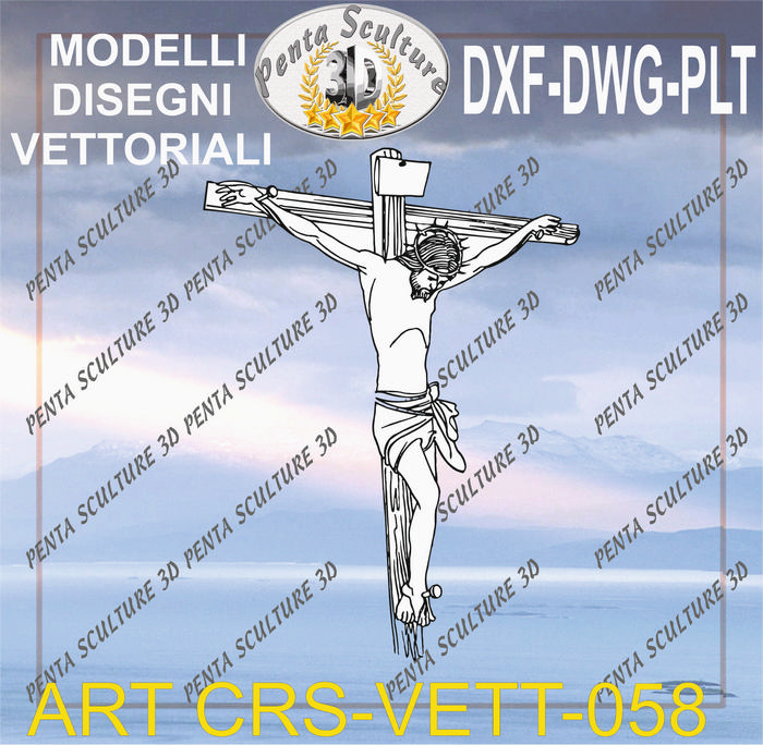 Cristo_file_vettoriale_modello_crs_058_eps_dwg_dxf_plt