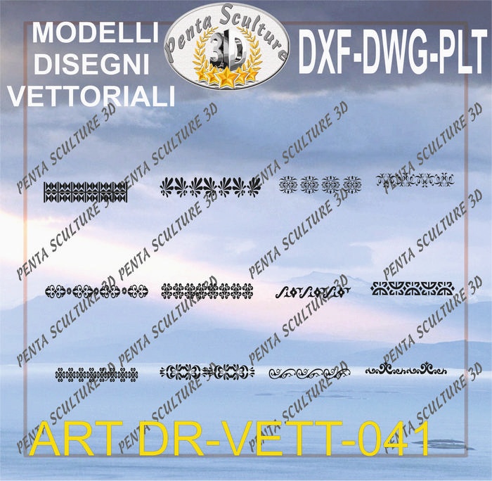 Decori_vettoriale_modello_DR-VETT_041_eps_dwg_dxf_plt