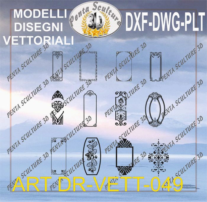 Decori_vettoriale_modello_DR-VETT_049_eps_dwg_dxf_plt