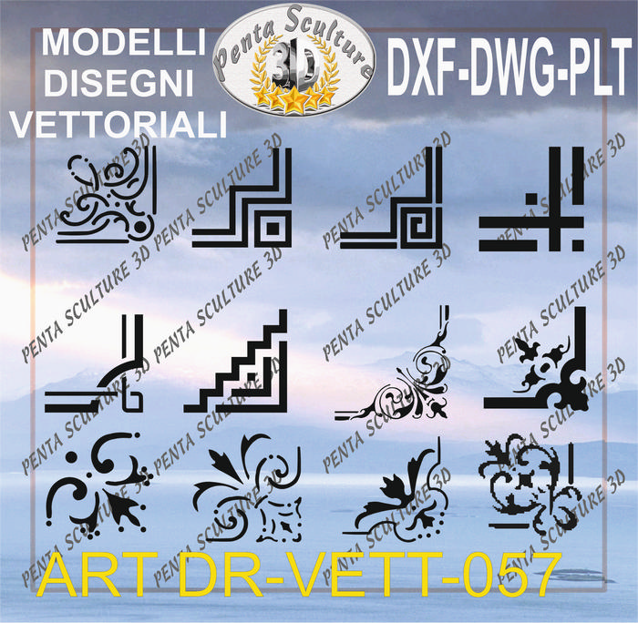 Decori_vettoriale_modello_DR-VETT_057_eps_dwg_dxf_plt