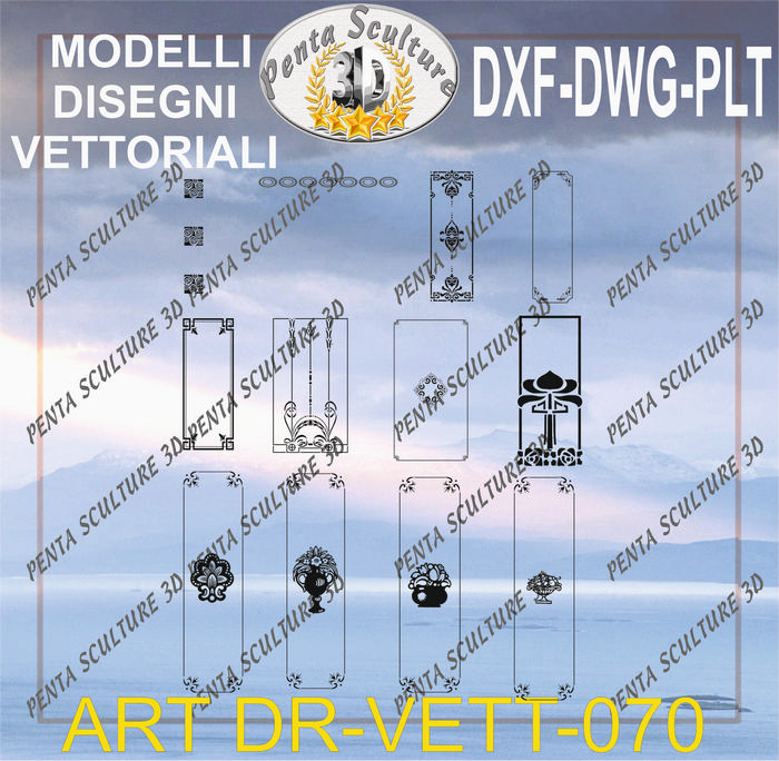 Decori_file_vettoriale_modello_DR-VETT_070_eps_dwg_dxf_plt