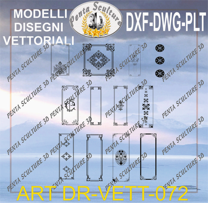 Decori_file_vettoriale_modello_DR-VETT_072_eps_dwg_dxf_plt