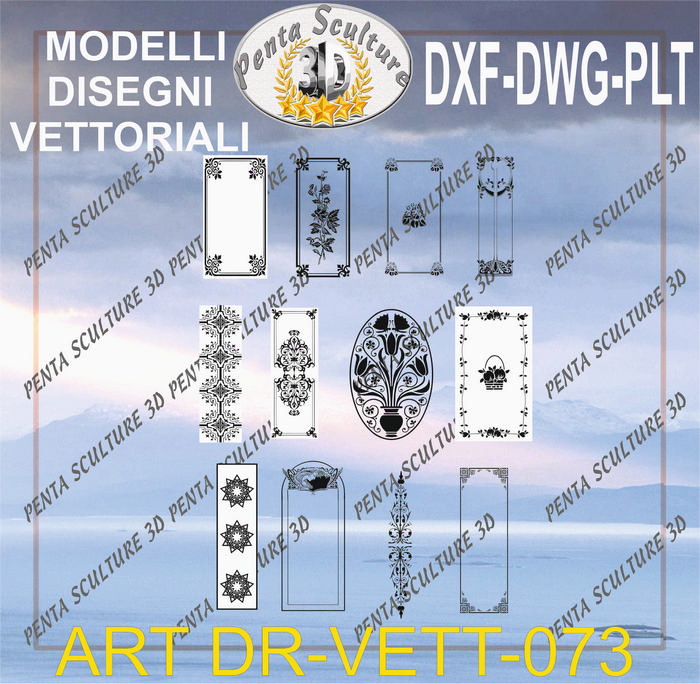 Decori_file_vettoriale_modello_DR-VETT_073_eps_dwg_dxf_plt
