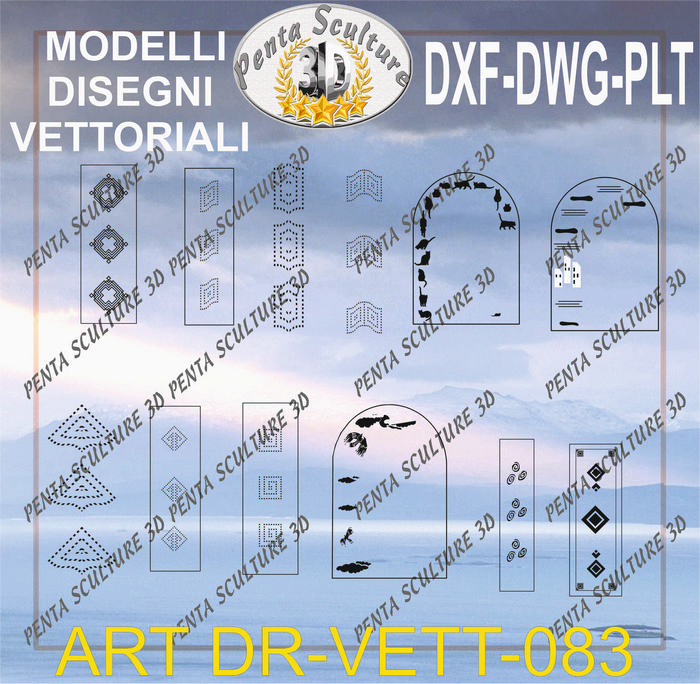 Decori_file_vettoriale_modello_DR-VETT_083_eps_dwg_dxf_plt