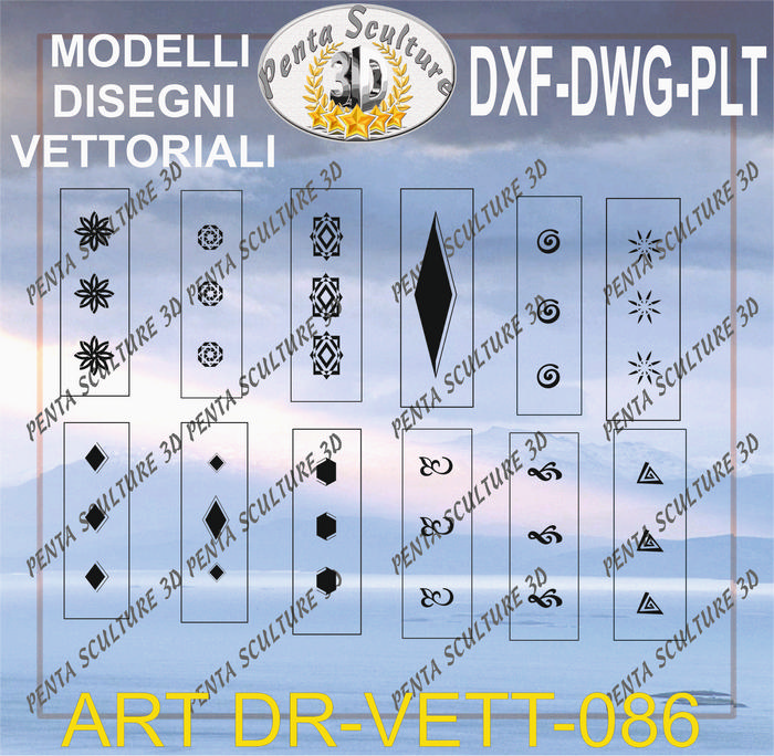 Decori_file_vettoriale_modello_DR-VETT_086_eps_dwg_dxf_plt