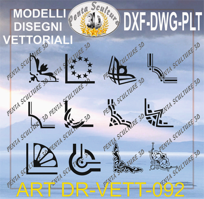 Decori_file_vettoriale_modello_DR-VETT_092_eps_dwg_dxf_plt
