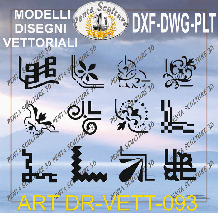 Decori_file_vettoriale_modello_DR-VETT_093_eps_dwg_dxf_plt