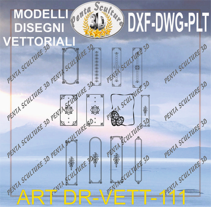 Decori_file_vettoriale_modello_DR-VETT_111_eps_dwg_dxf_plt