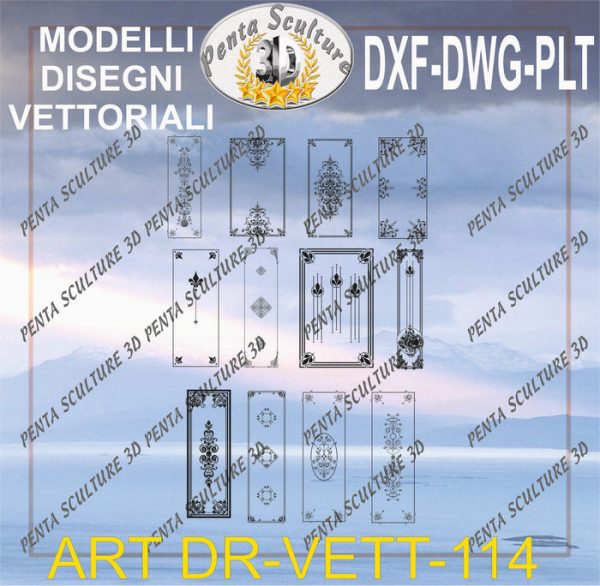 Decori_file_vettoriale_modello_DR-VETT_114_eps_dwg_dxf_plt