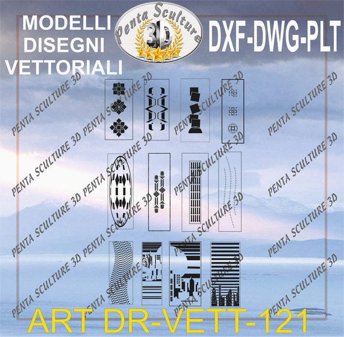 Decori_file_vettoriale_modello_DR-VETT_121_eps_dwg_dxf_plt
