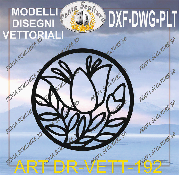 Decori_file_vettoriale_modello_DR-VETT_192_eps_dwg_dxf_plt