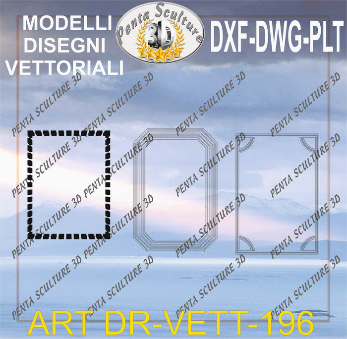 Decori_file_vettoriale_modello_DR-VETT_196_eps_dwg_dxf_plt