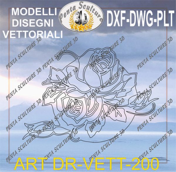 Decori_file_vettoriale_modello_DR-VETT_200_eps_dwg_dxf_plt