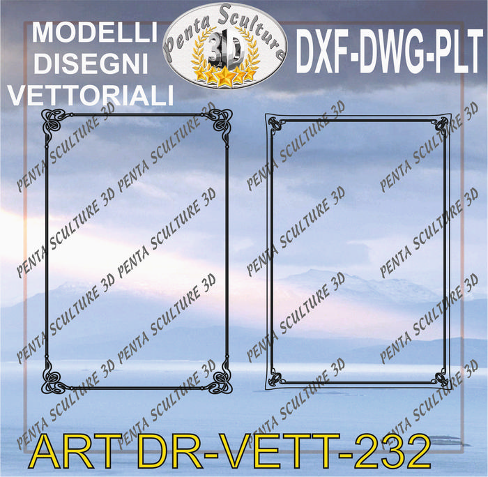 Decori_file_vettoriale_modello_DR-VETT_232_eps_dwg_dxf_plt