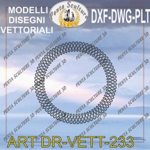 Decori file vettoriale modello DR-VETT 233 eps dwg dxf plt