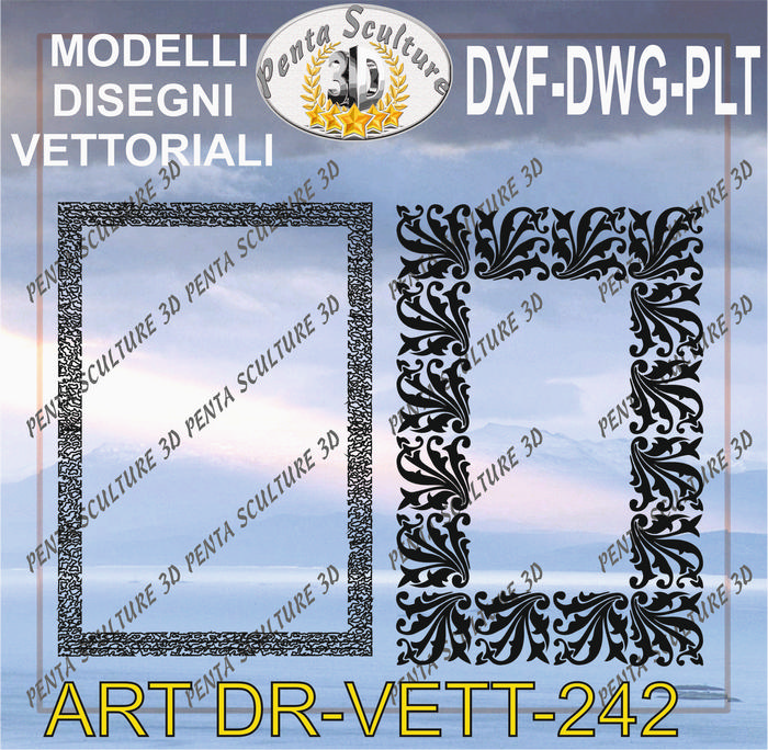 Decori_file_vettoriale_modello_DR-VETT_242_eps_dwg_dxf_plt