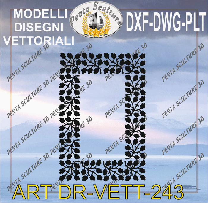 Decori_file_vettoriale_modello_DR-VETT_243_eps_dwg_dxf_plt
