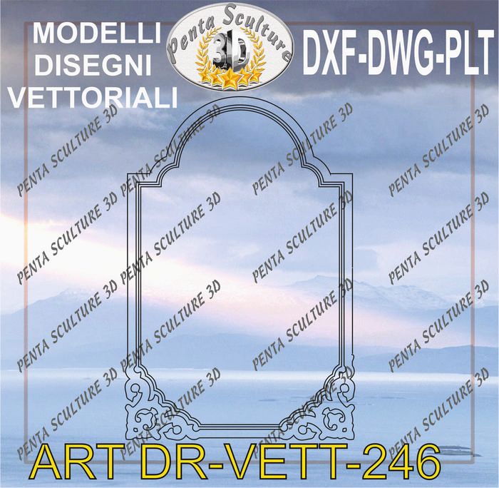 Decori_file_vettoriale_modello_DR-VETT_246_eps_dwg_dxf_plt