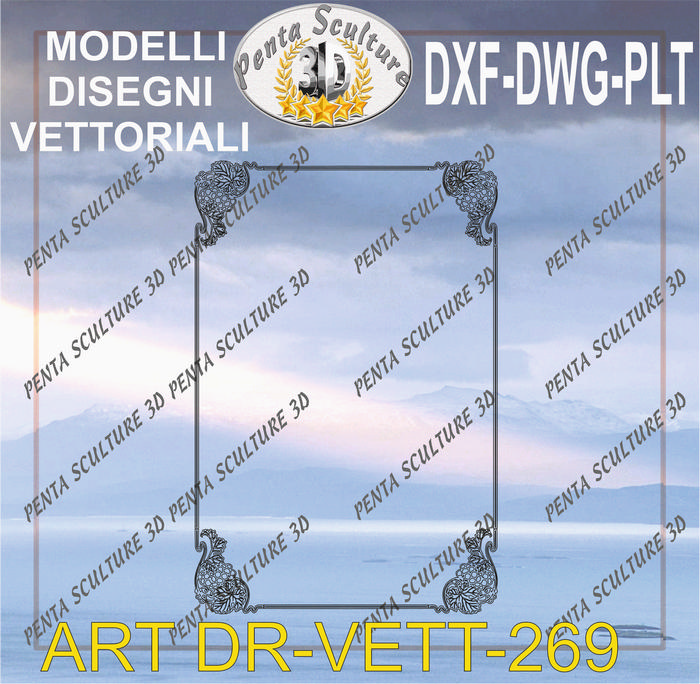 Decori_file_vettoriale_modello_DR-VETT_269_eps_dwg_dxf_plt