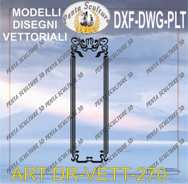 Decori_file_vettoriale_modello_DR-VETT_270_eps_dwg_dxf_plt