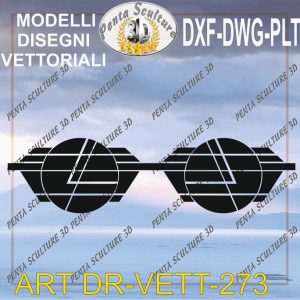Decori file vettoriale modello DR-VETT 273 eps dwg dxf plt