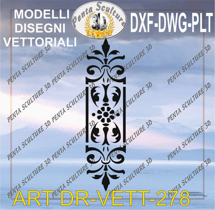 Decori_file_vettoriale_modello_DR-VETT_278_eps_dwg_dxf_plt