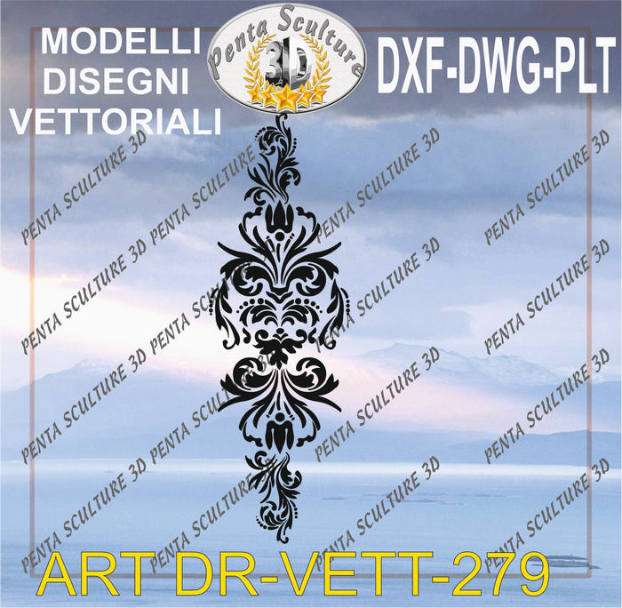 Decori_file_vettoriale_modello_DR-VETT_279_eps_dwg_dxf_plt